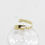 Miniatura: Anel Largo liso. Folheado ouro 18k