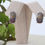 Miniatura: Brinco argola cravejado Grande com zircônias coloridas. Folheado Ródio Branco.