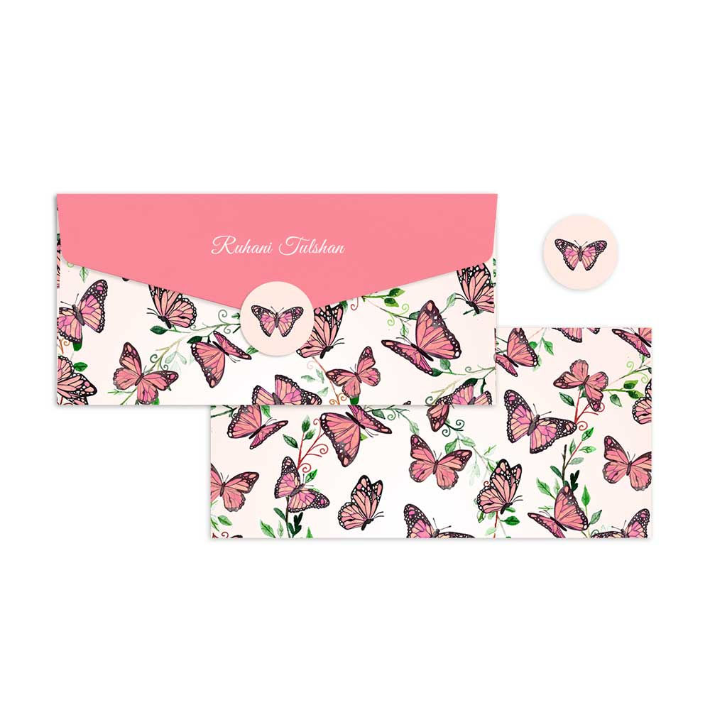 Butterfly Money Envelopes (Set of 20)