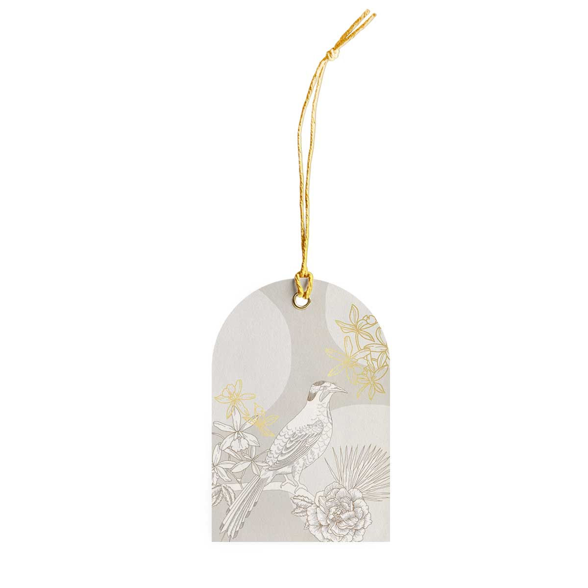 Birds Rose/Grey Gift Tags (Set of 20)