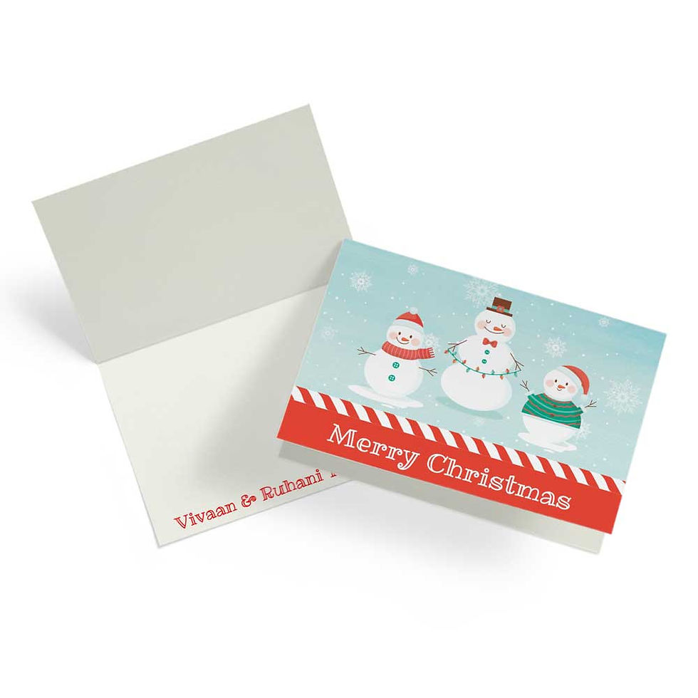 Thumbnail: Xmas Assorted Fold Cards (Set of 20)