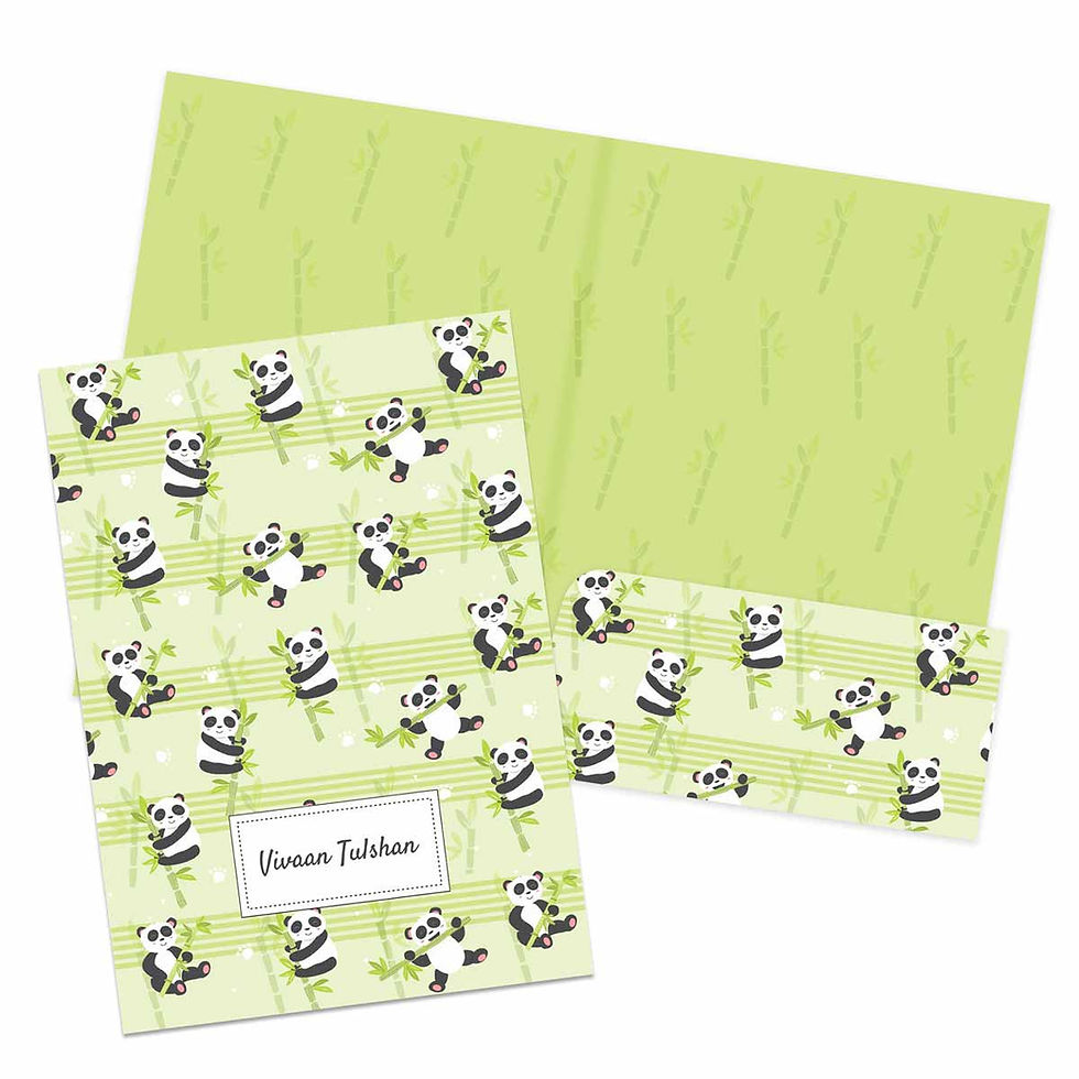 Hello Panda Folders (Set of 2)