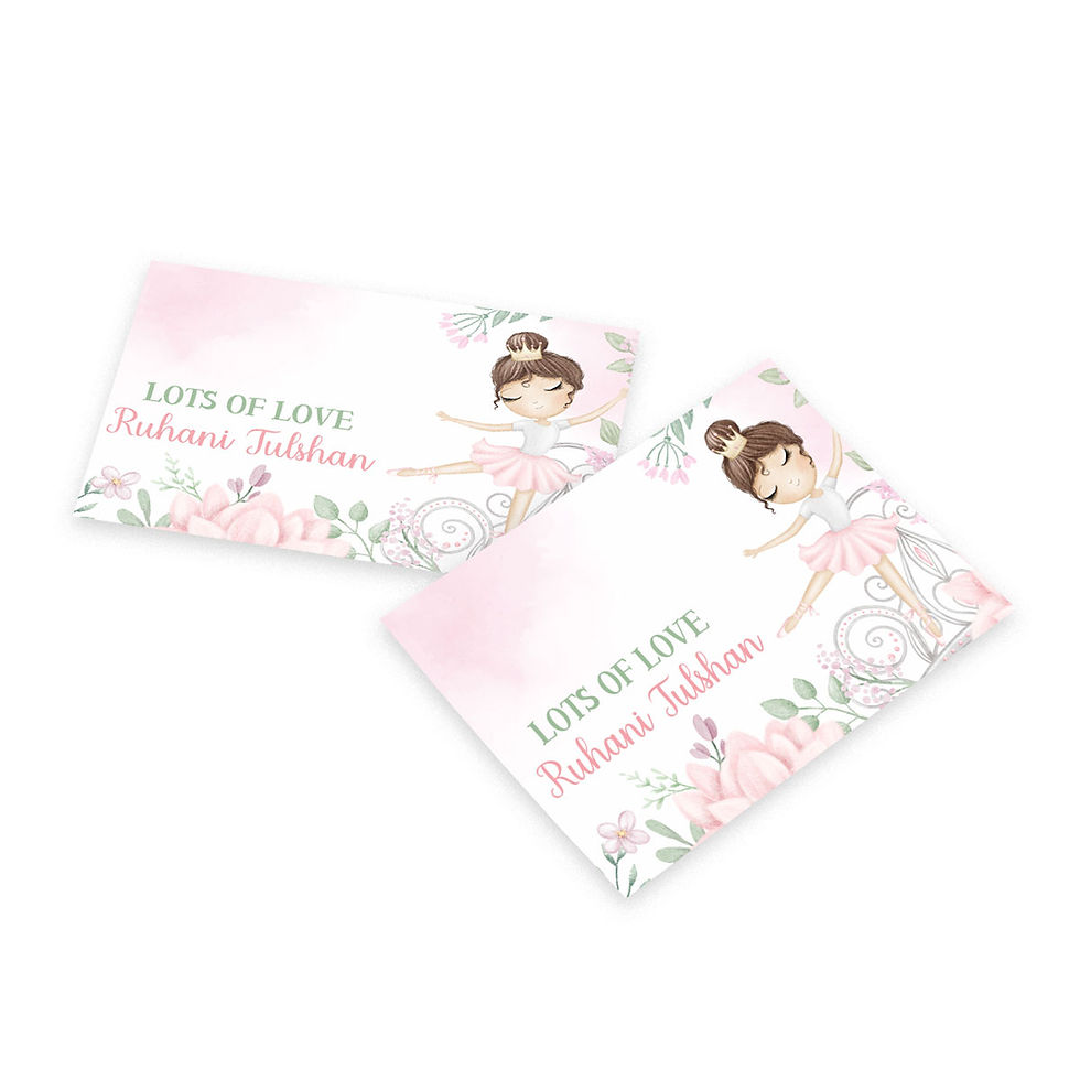 Thumbnail: Ballet Flat Cards (Set of 40)