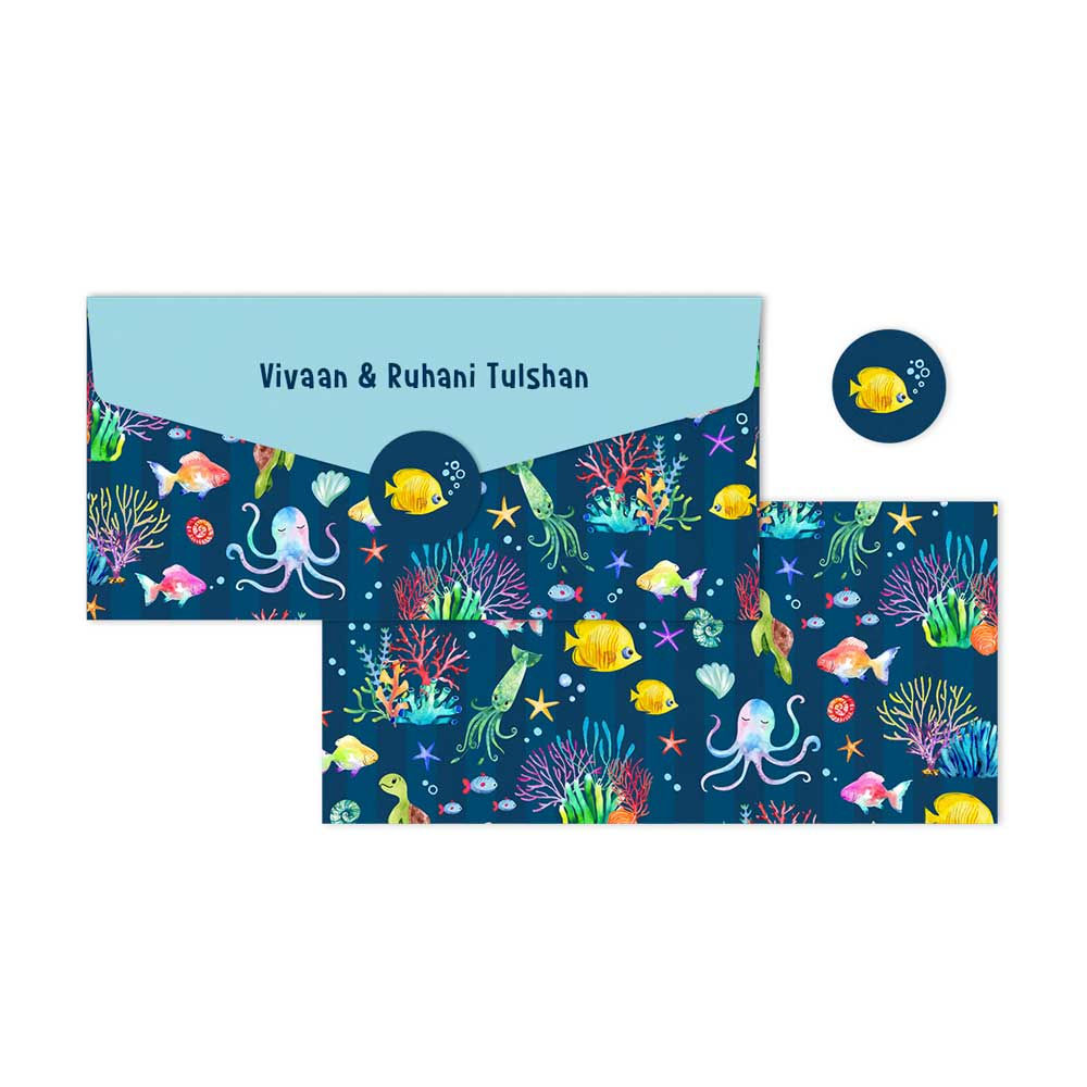 Underwater Money Envelopes (Set of 20)