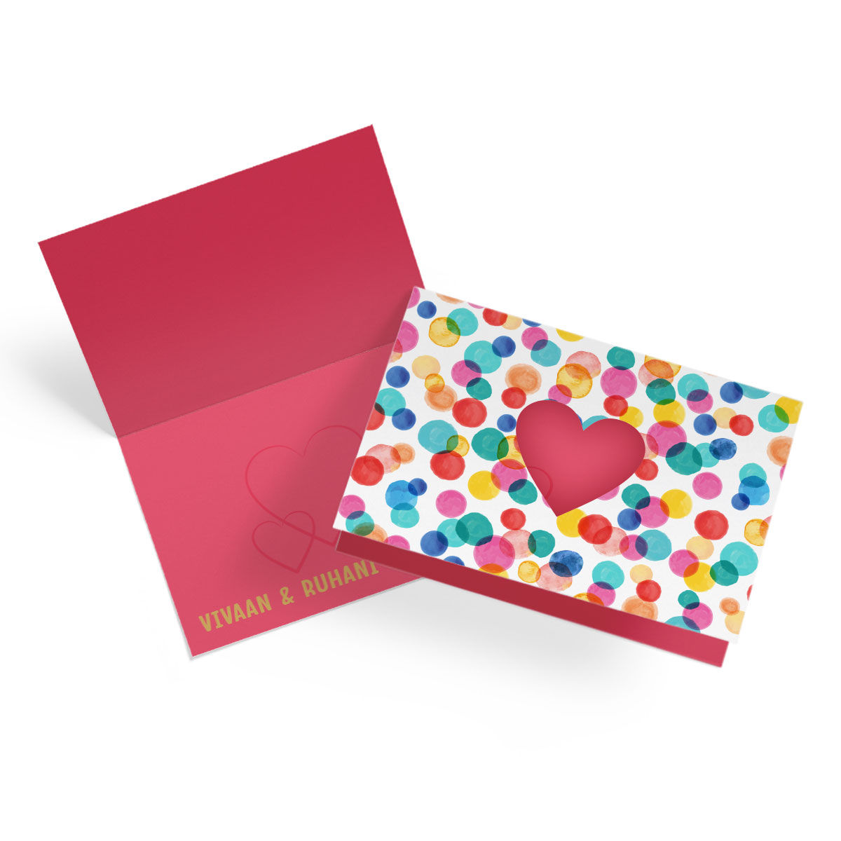 Confetti Fold Cards (Set of 20)