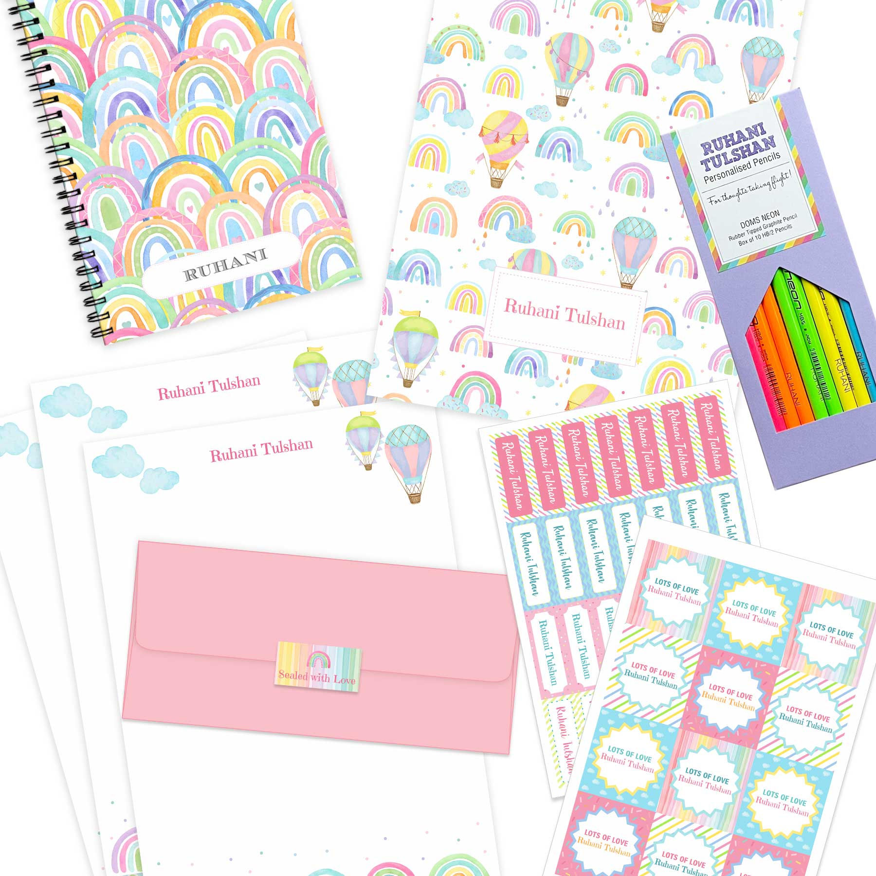 Rainbow-Busy Box Writers