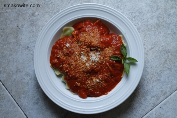 sos paprykowy z warzywami