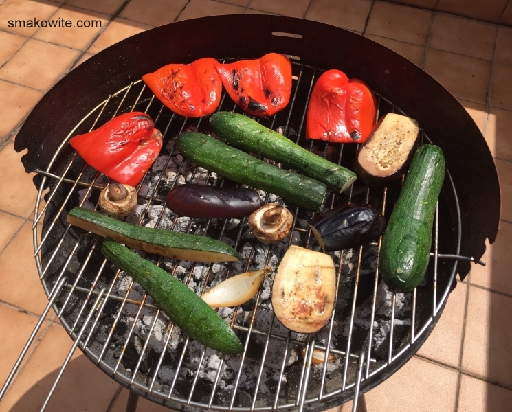 wegetariański grill