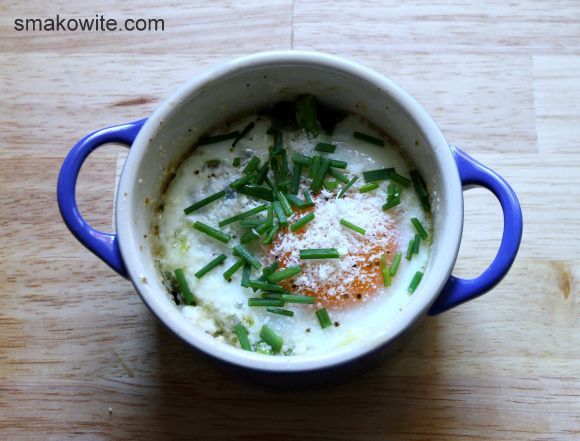 jajka zapiekane w kokilkach