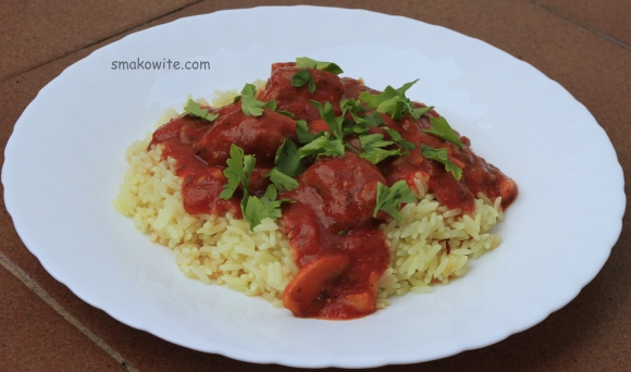 pulpety w sosie pomidorowym