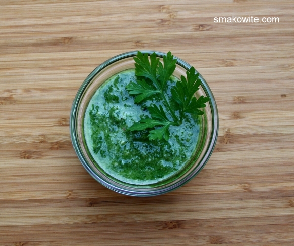 pesto z natki pietruszki