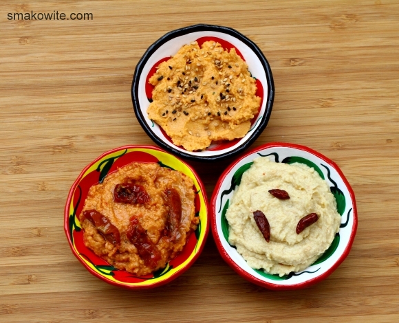 hummus 3 smaki
