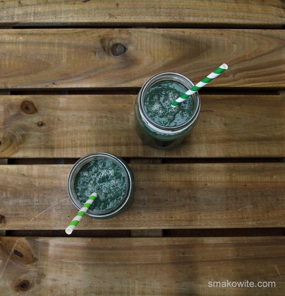 koktajl ze spiruliną na zmęczenie