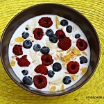 musli z kefirem