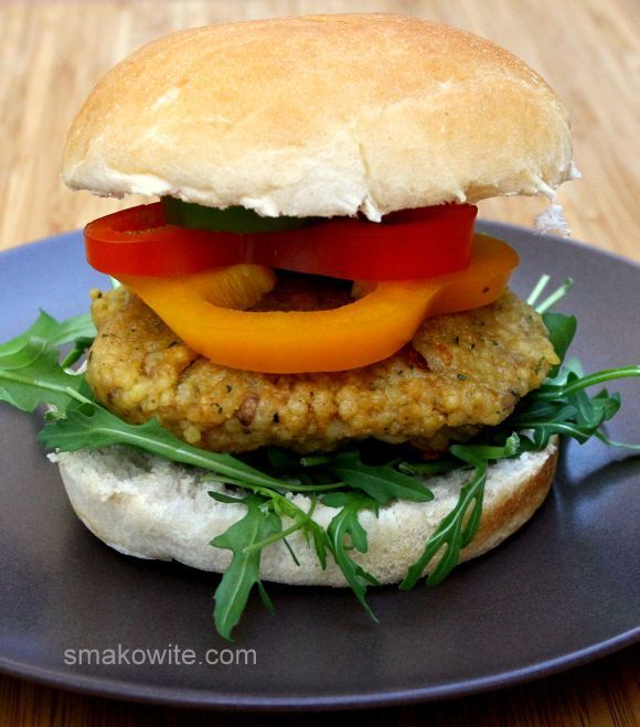 burgery z kaszy jaglanej