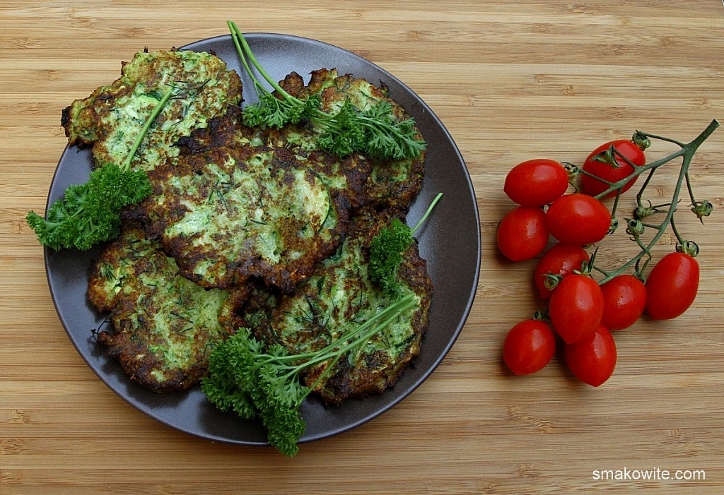 placki z cukinii