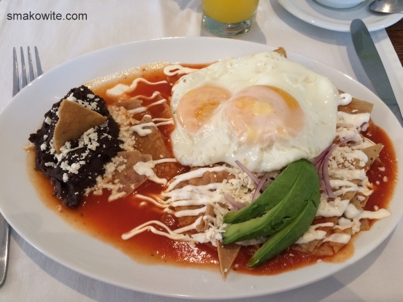 chilaquiles rojos