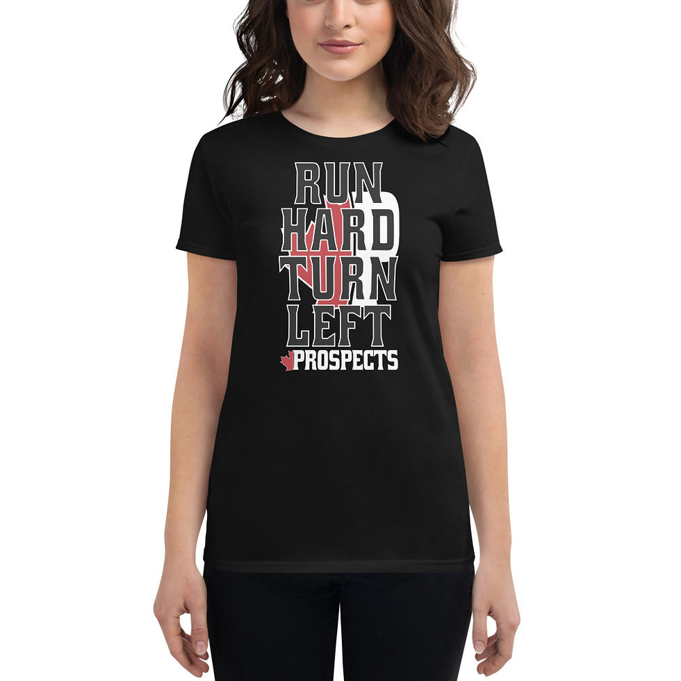 Thumbnail: Run Hard Turn Left Women's short sleeve t-shirt