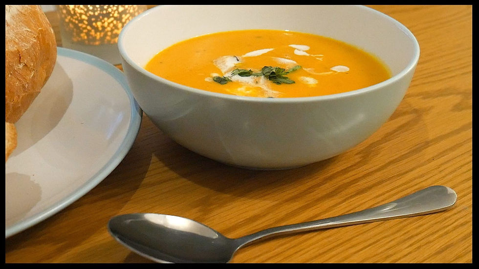 Root vegetable soup