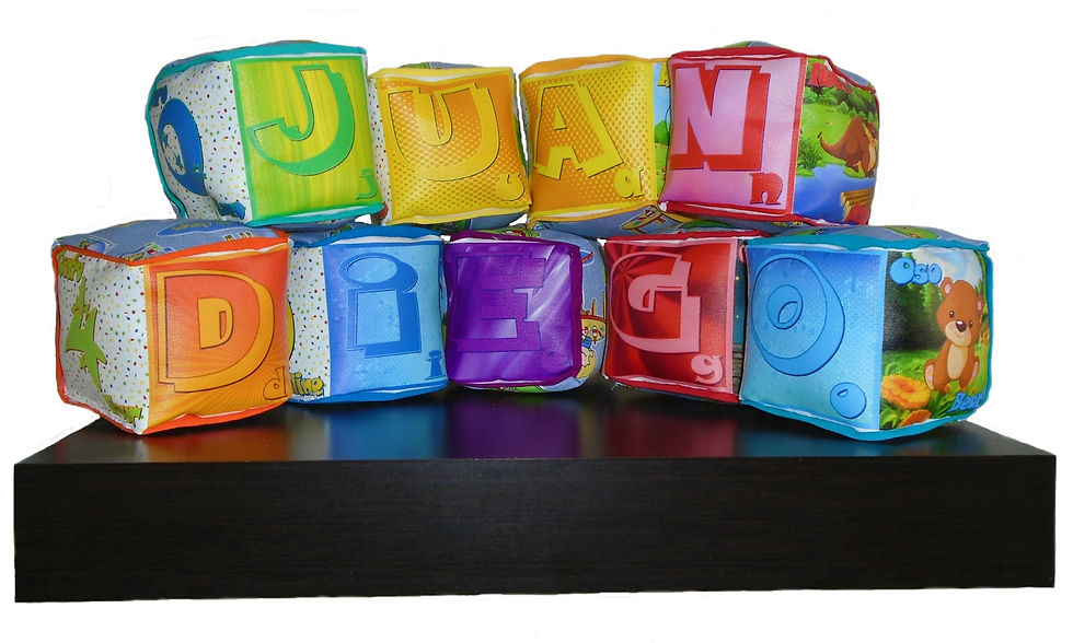 Miniatura: Cubo Didáctico De Tela Letra S 3p Koala Company