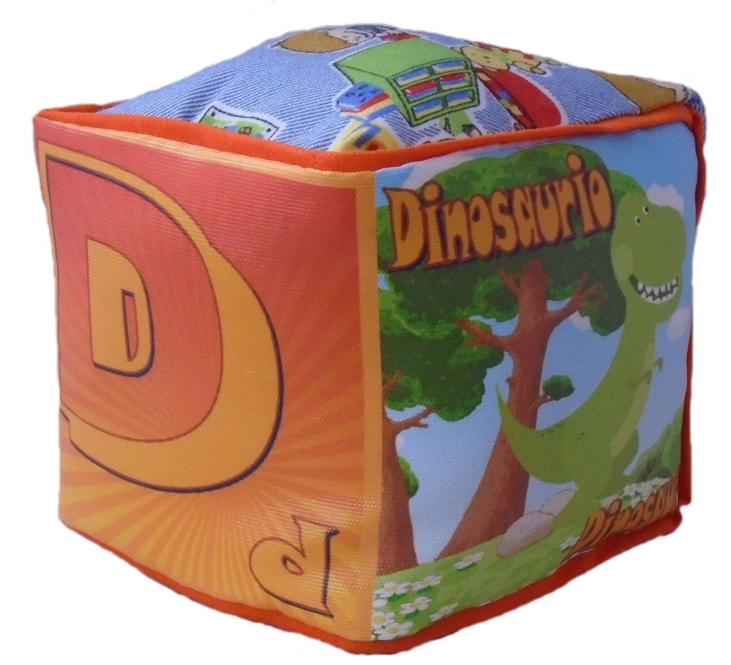 Cubo Didáctico De Tela Letra D 3p Koala Company
