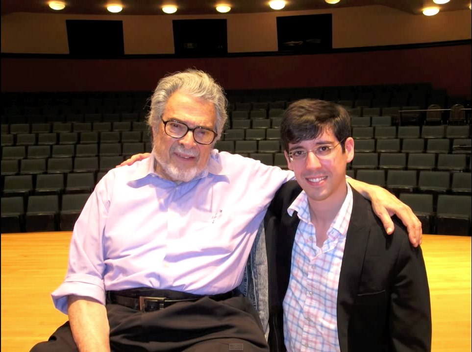 With Leon Fleisher
