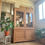 Miniature : Ancien buffet deux corps merisier massif 