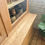 Miniature : Ancien buffet deux corps merisier massif 