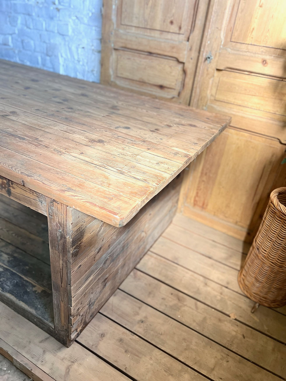 Miniature : Ancienne table de drapier 4m30