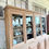Miniature : Ancienne bibliothèque chêne massif 