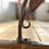 Miniature : Ancien banc avec dossier 2m50