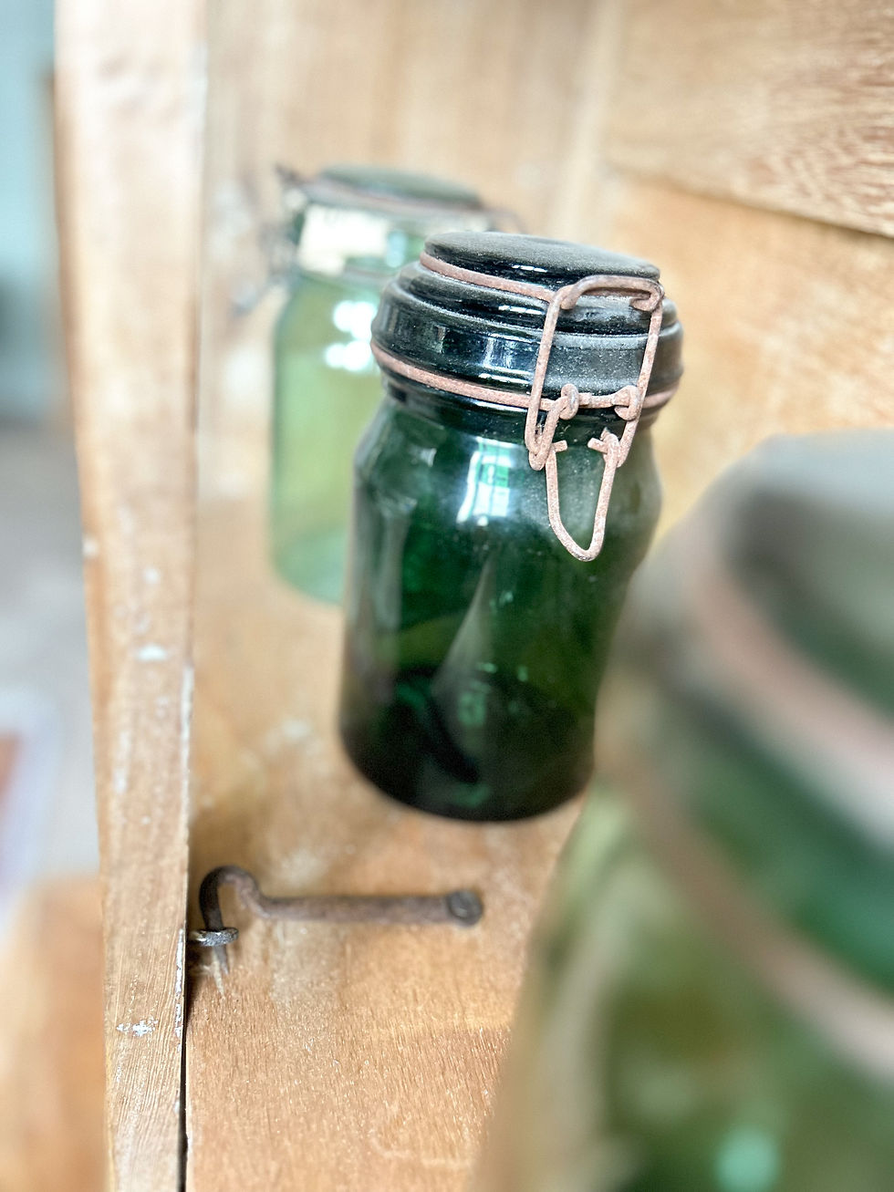 Miniature : Ancien buffet deux corps