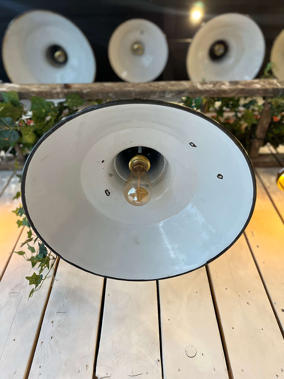 Miniature : Lampe gamelle émaillée (GA05)