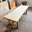 Miniature : Ancienne table de ferme chêne massif 2m50