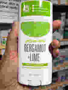 Schmidts bergamot lime deodorant may cause allergic skin reactions in the underarms