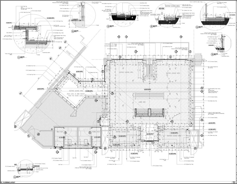 Timber Flooring Detailing