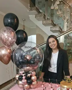 balão personalizado de mesa para aniversário em São Paulo