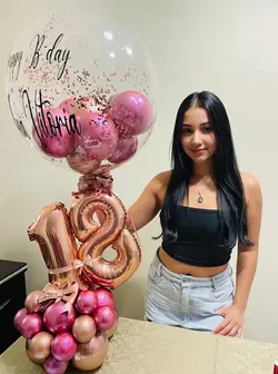 balão personalizado de mesa para aniversário em São Paulo