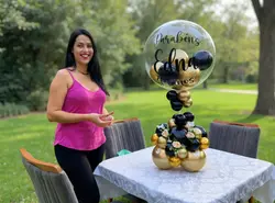 balão personalizado de mesa para aniversário em São Paulo