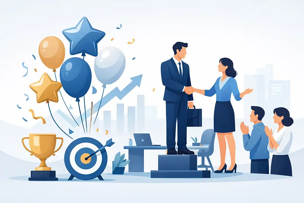 Balões para promoção no trabalho que marcam