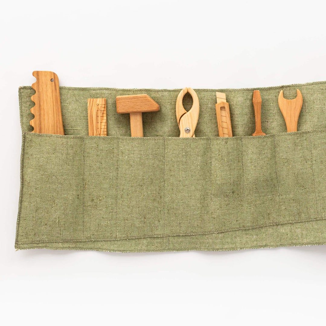 Wooden little handyman set