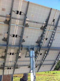 Tracking system for solar