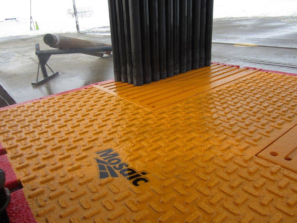 Service Rig Drilling Floor Matting