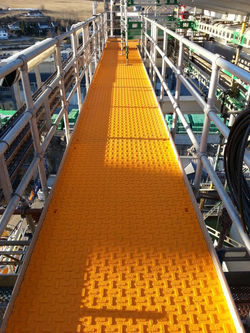 Under Heli-Deck anti-icing