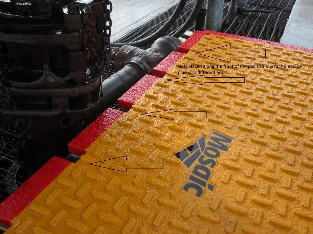 Service Rig Drilling Floor Matting