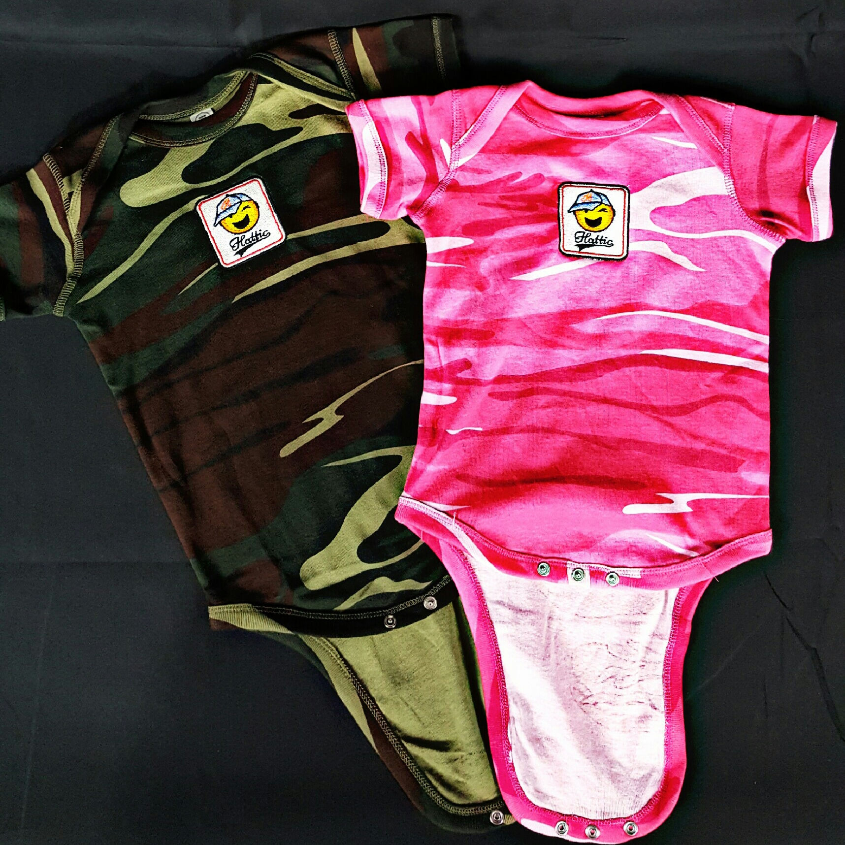 BABY HATTIC CAMO ONESIE