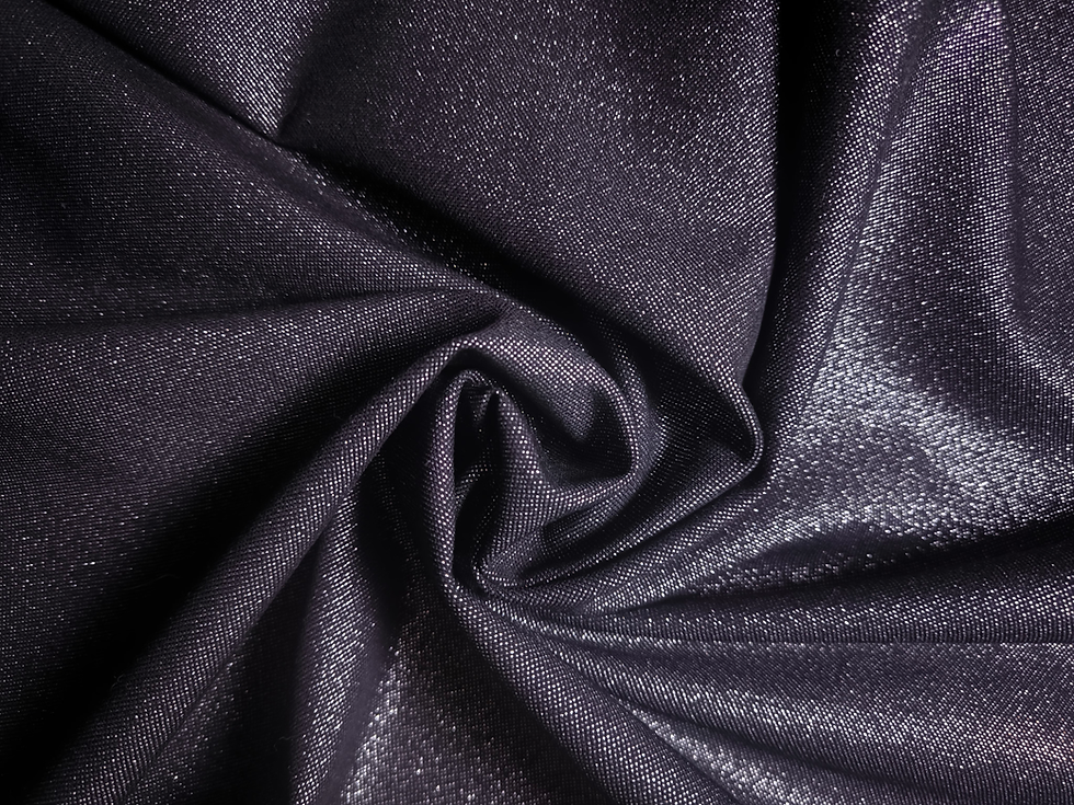 Maille stretch et epais métallisée