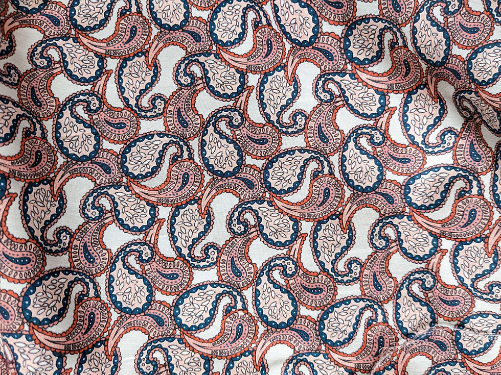 Miniature :  liberty fabrics motif cashmere 