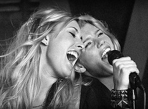 Girl Band B&W