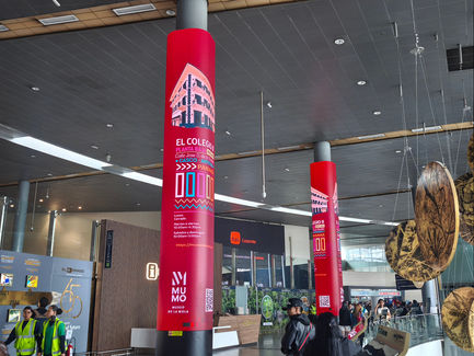 Volarte y el Museo de la Mola llevan la cultura Guna al Aeropuerto Internacional El Dorado de Bogotá